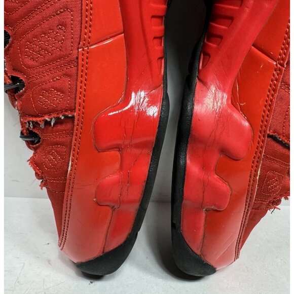 Air Jordan 9 Retro GS Chile Red Black 302359-600 Size 7Y / Womens 8.5 - Picture 8 of 10
